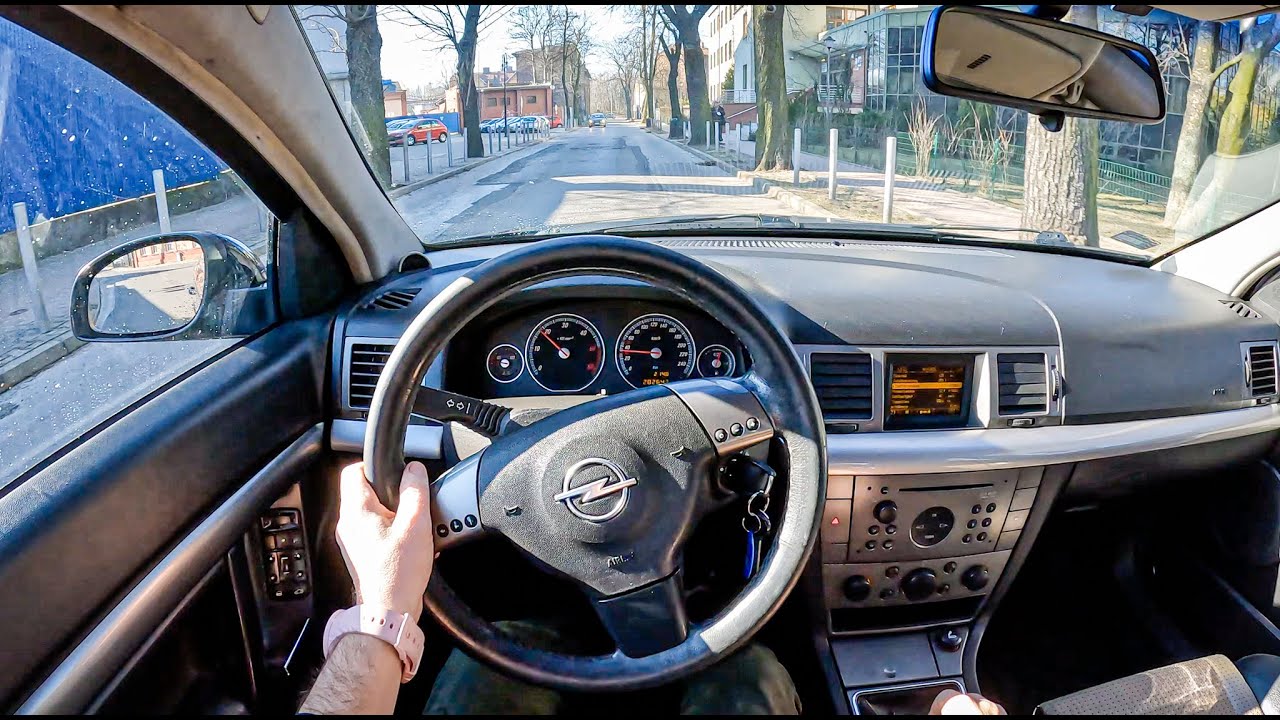 2004 Opel Vectra C GTS [2.2 DTI 125HP] |0-100| POV Test Drive #1118 Joe Black