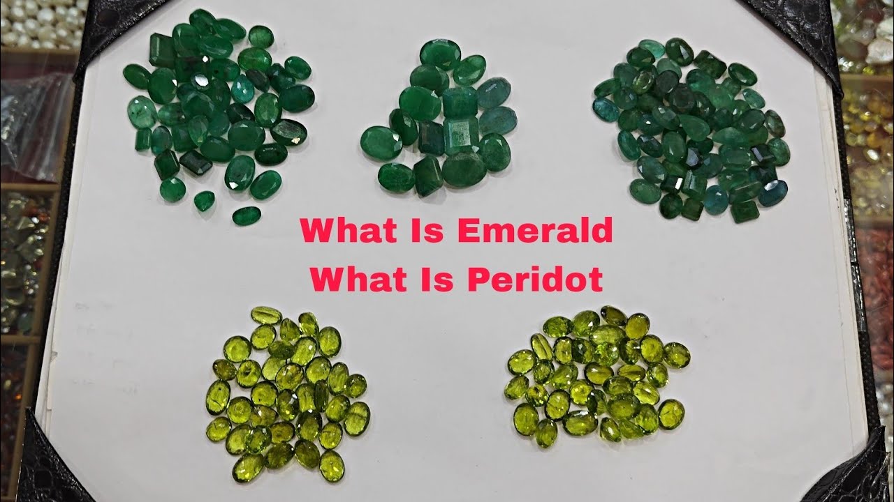 Difference Between Emerald And Peridot | Comparing Between Panna and Peridot