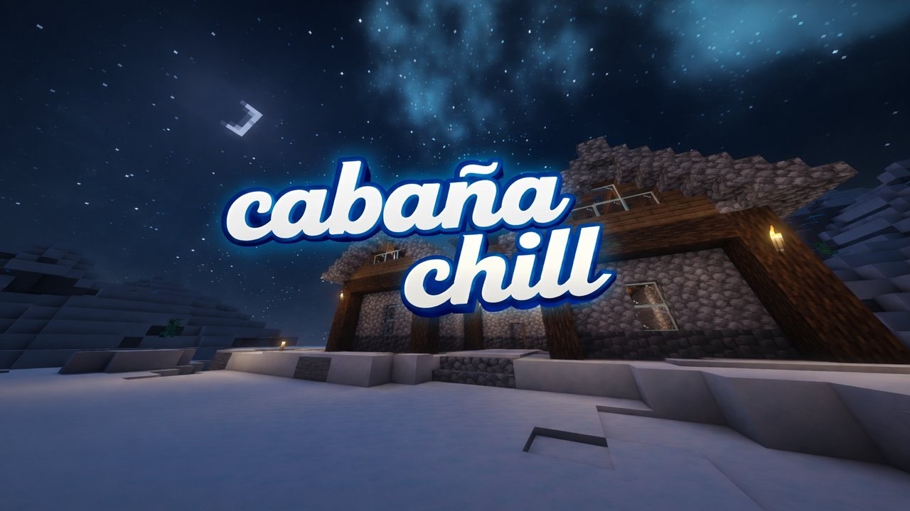 Construí una CABAÑA chill en Minecraft 🏡❄️ | Episodio de Construcción EP 5