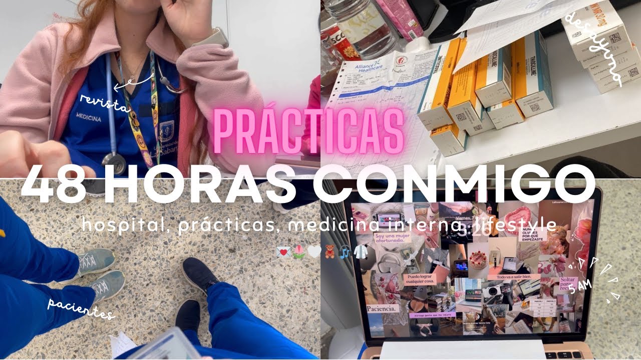 48 HORAS CONMIGO + PRÁCTICAS Y PRODUCTIVIDAD 🤍| Tips, hábitos, skincare, café, medicina