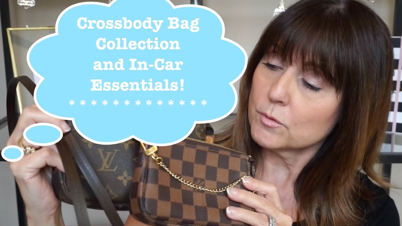 Crossbody Bag Collection and Bag Essentials~Feat. Louis Vuitton, MK