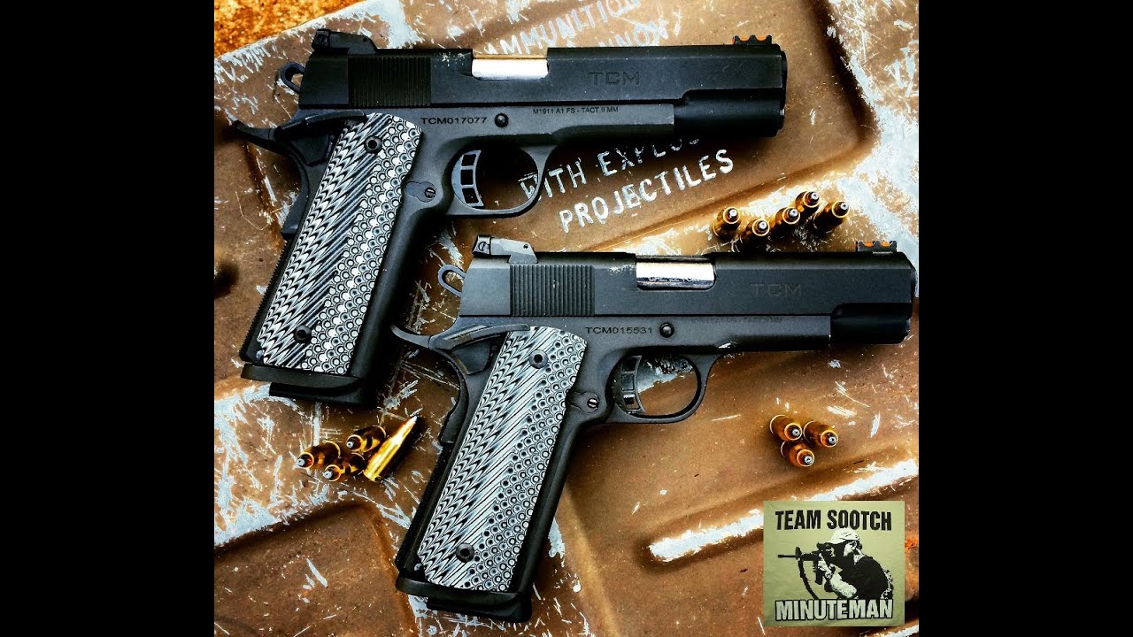 Rock Island Armory 22 TCM 1911 Single Stack Pistol Review