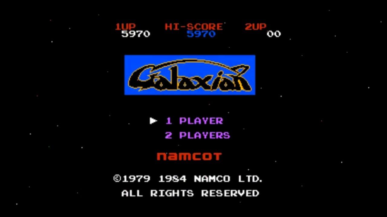 Galaxian (NES): Playthrough