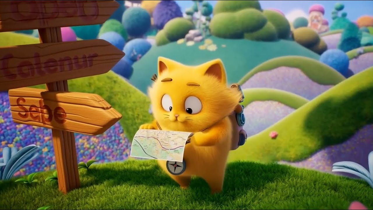 :O Gato Explorador 🐱✨ | Música Infantil com Pegadas Mágicas e Aventuras!---@notinhasencantadas11