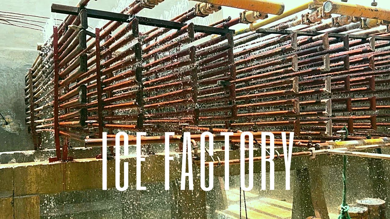 Complete Process of Ice Making in Factory ، فیکٹری میں برف کیسے بنایا جاتا ہیں