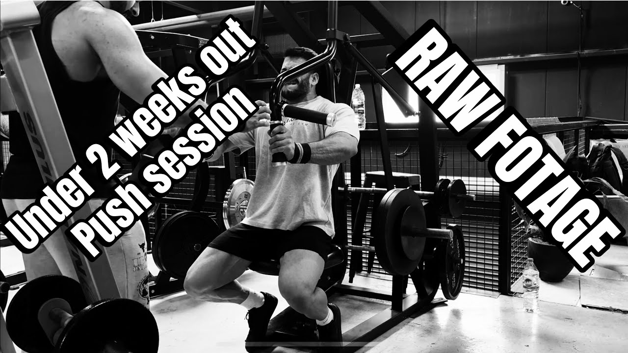 تمرين دفع كامل قبل دبي برو ب اسبوعين | RAW FOOTAGE