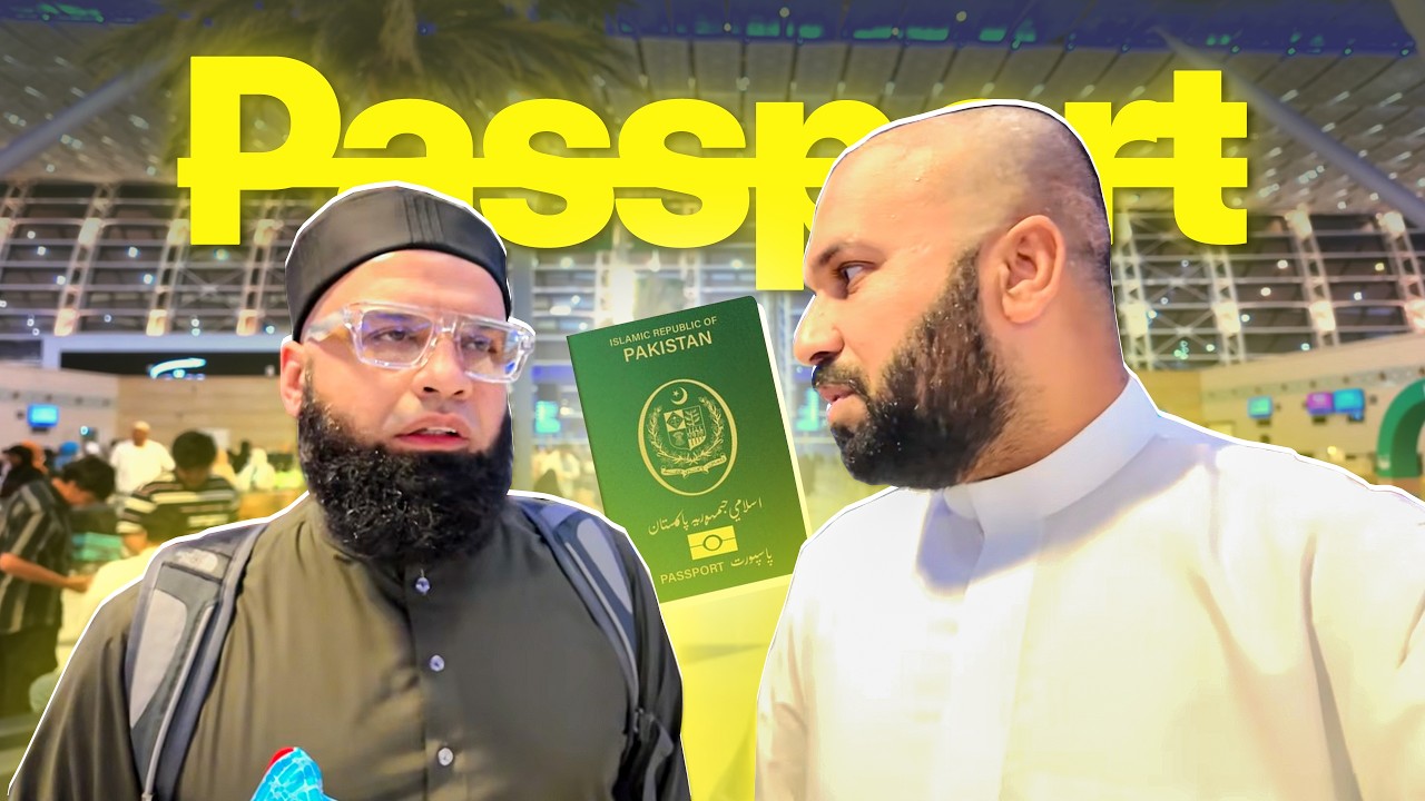 LOST PASSPORT at Jeddah Airport 😱🇸🇦 Shopping & Dinner in Jeddah 😋