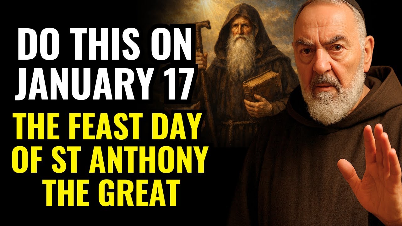 ONLY ON JANUARY 17: PADRE PIO REVEALED THE GESTURE OF SAINT ANTHONY TO PROTECT YOUR HOME FROM EVIL