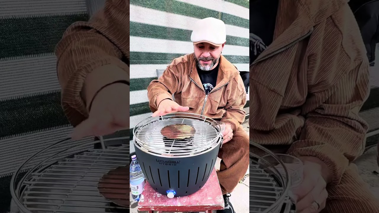 Cum se aprinde grătarul Lotus Grill