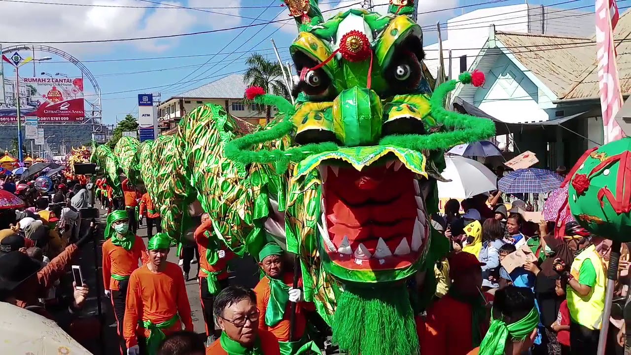 Puncak Perayaan Cap Go Meh, Atraksi 12 Naga  di Kota Singkawang.Kal-Bar (3) 19022019.
