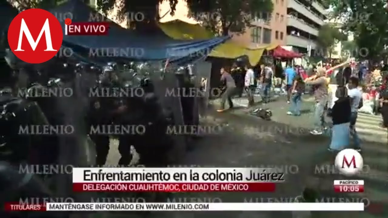 Desalojo de predio provoca enfrentamiento en la colonia Juárez