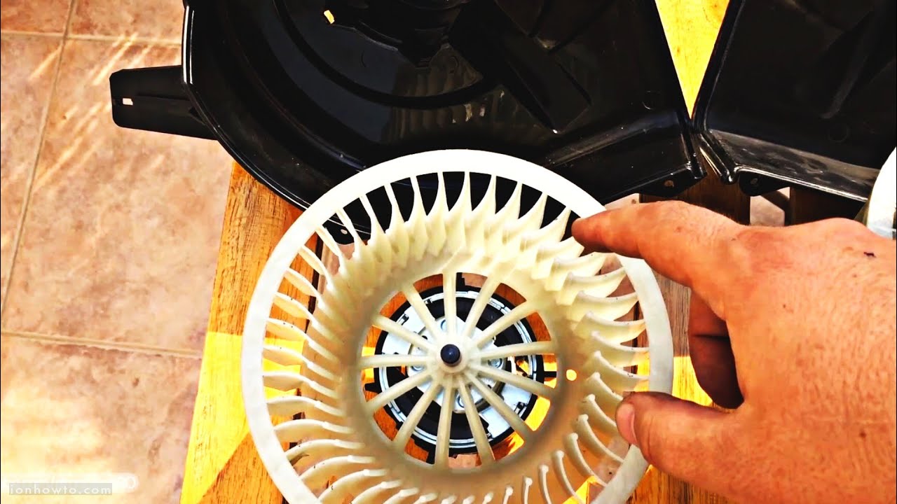 VW Polo Blower Motor Hack - modify LHD motor to install in RHD car (RHT and LHT)