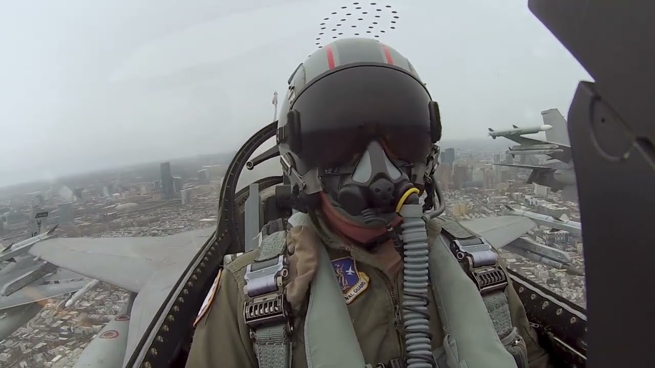177th Fighter Wing F-16C+ Flyover for NFC Championship Game