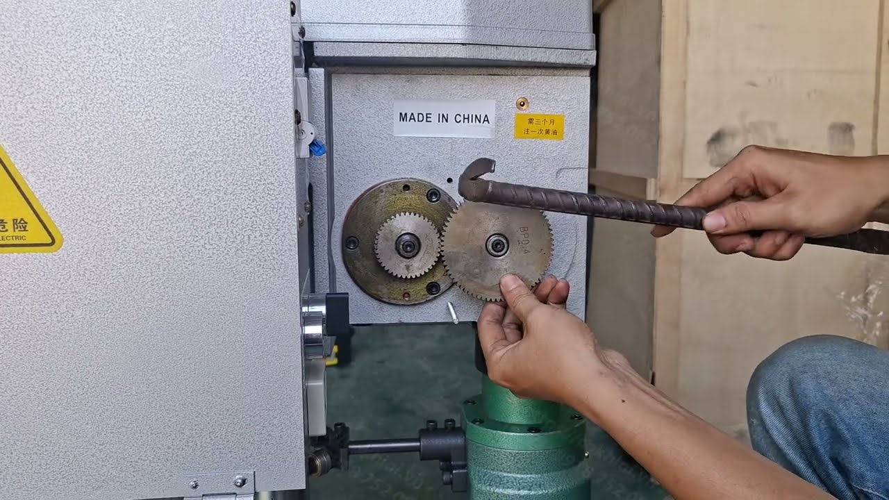 Hướng dẫn thay đổi cặp bánh răng máy taro tự động | Chi tiết từng bước