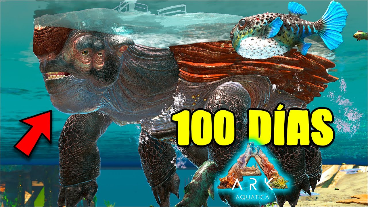 Я ВЫЖИЛ 100 ДНЕЙ в ARK AQUATICA...