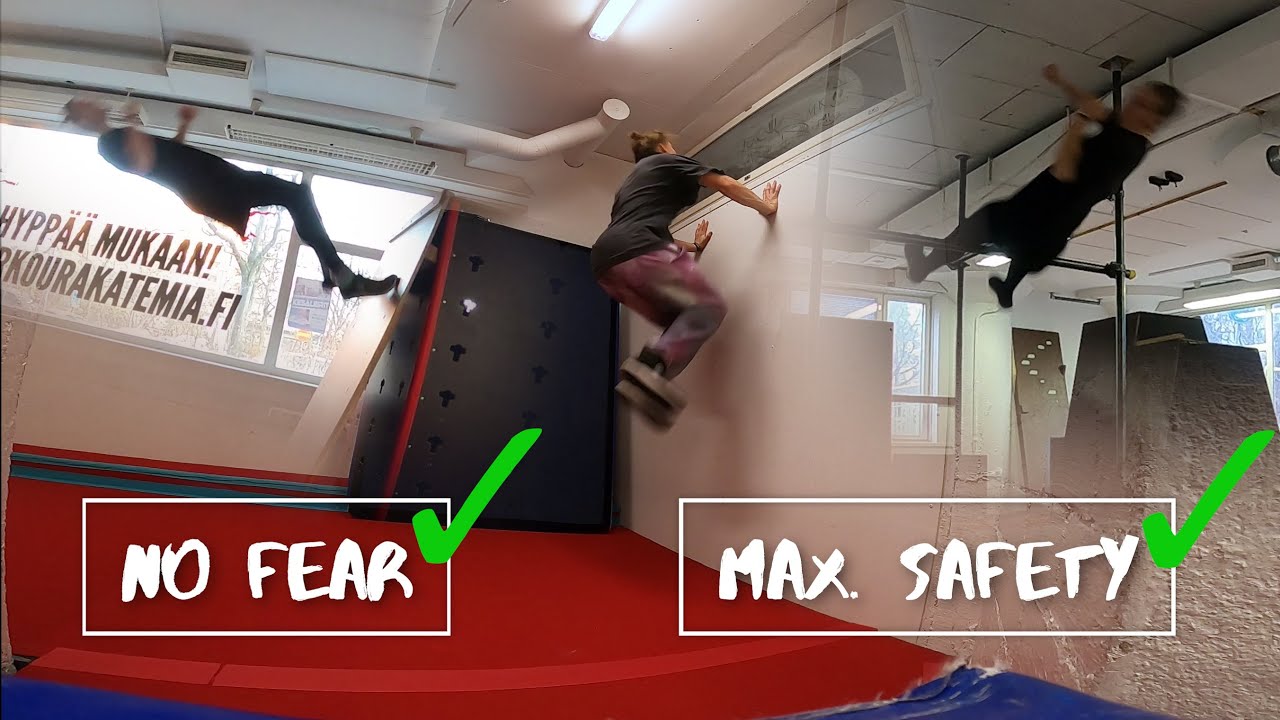 How to learn SCARY flips safely  | Parkour Freerunning |
