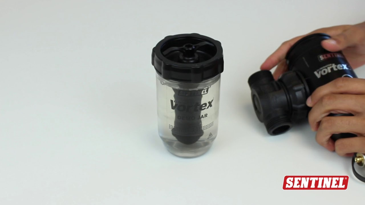 Sentinel Vortex300 Filter Demo Jar