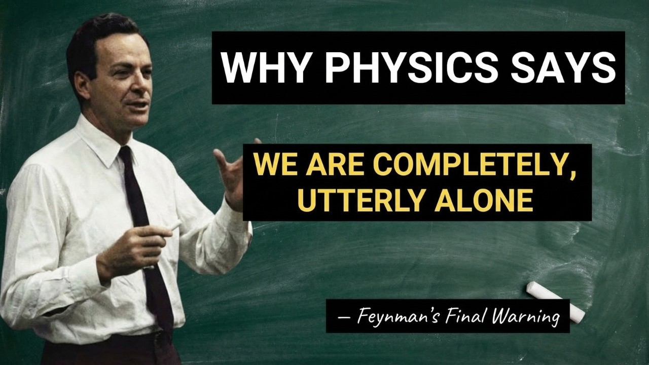 Why Physics Says We Are Completely, Utterly Alone — Feynman's Final Warning