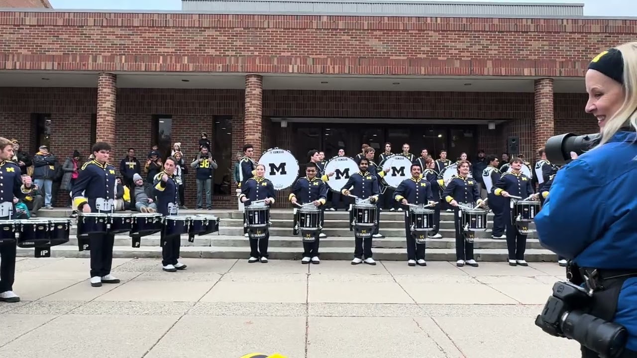 Michigan Drumline Stepshow - Game 5 (Purdue) - 11/01/25