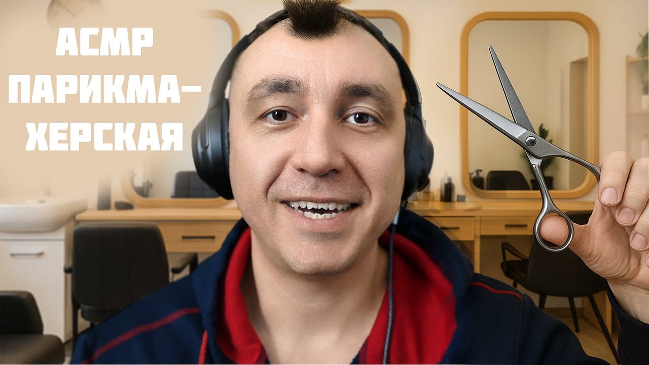 АСМР Самый Быстрый Парикмахер