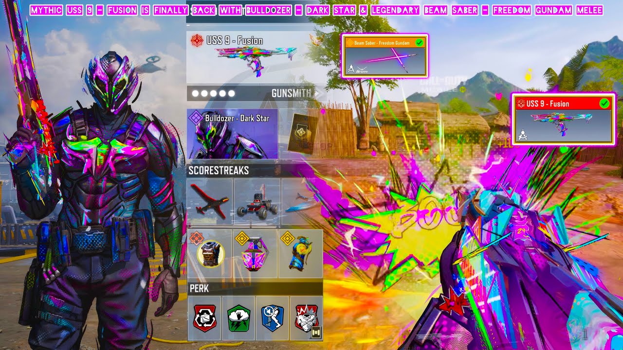 Mythic USS 9 - Fusion is now back with Bulldozer - Dark Star to drop insane CODM SND, TDM & HP Clips