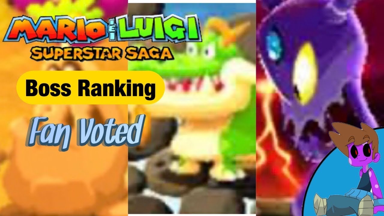 Fans Ranked the Bosses from Mario and Luigi Superstar Saga