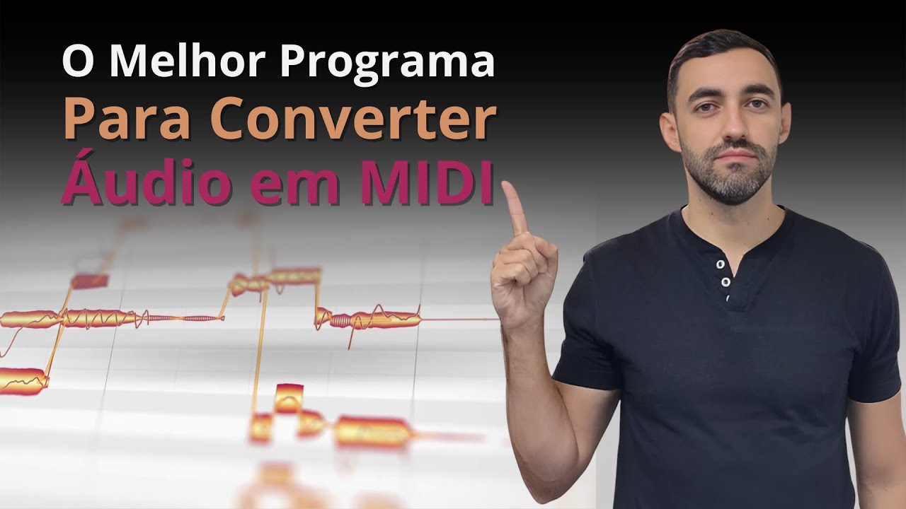 Como Transformar Áudio em MIDI (o Melhor Programa Para Isso!)