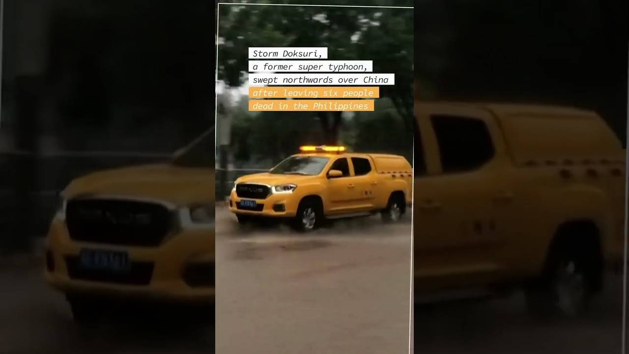 Deadly downpours in China