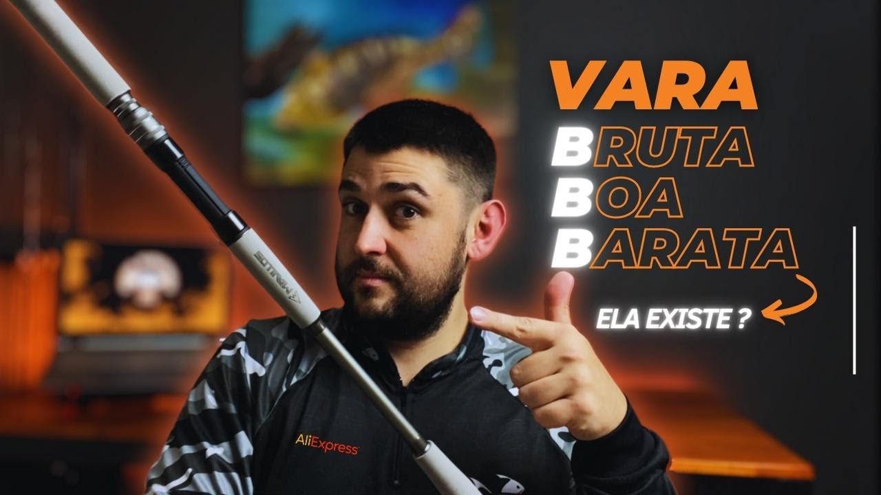 Mavllos Raptor 50lb - FINALMENTE ENCONTRAMOS: Vara Para Pesca Mais Pesada e Pesqueiro.