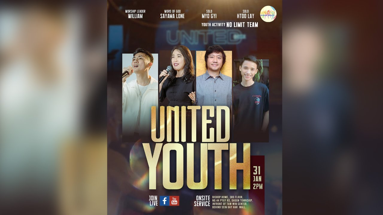 UNITED YOUTH WORSHIP SERVICE - HWC YANGON |31 JAN 2026 | 2PM