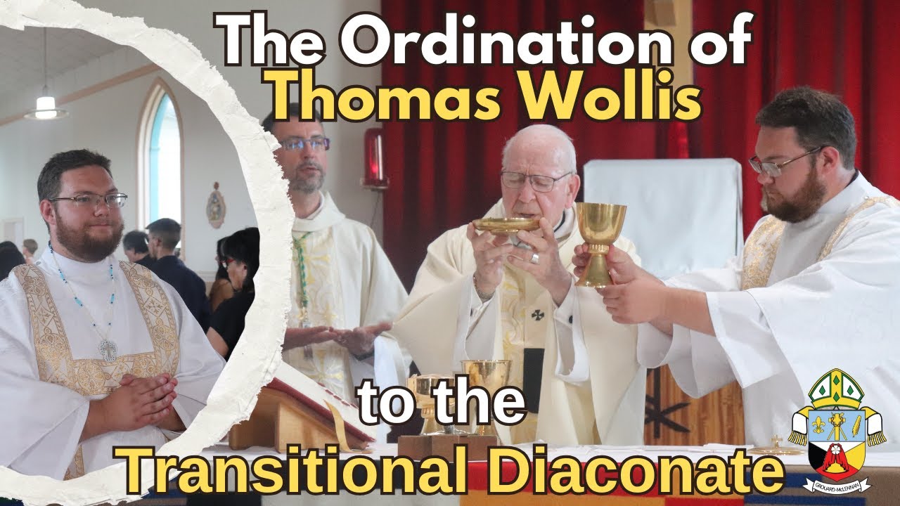 The Diaconate Ordination of Thomas Wollis - St. Martin Church, Wabasca