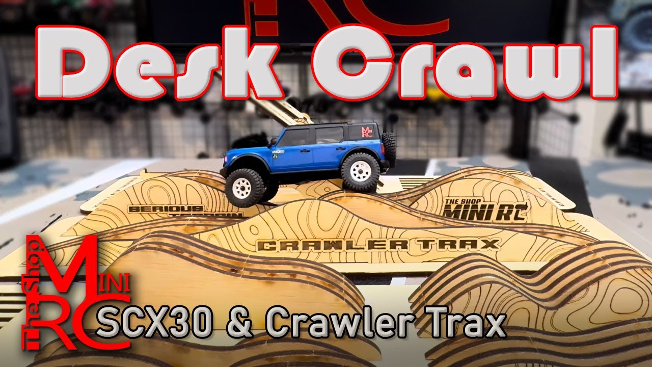 Axial SCX30 на некоторых гусеничных тракторах-препятствиях &mdash; потрясающая платформа!