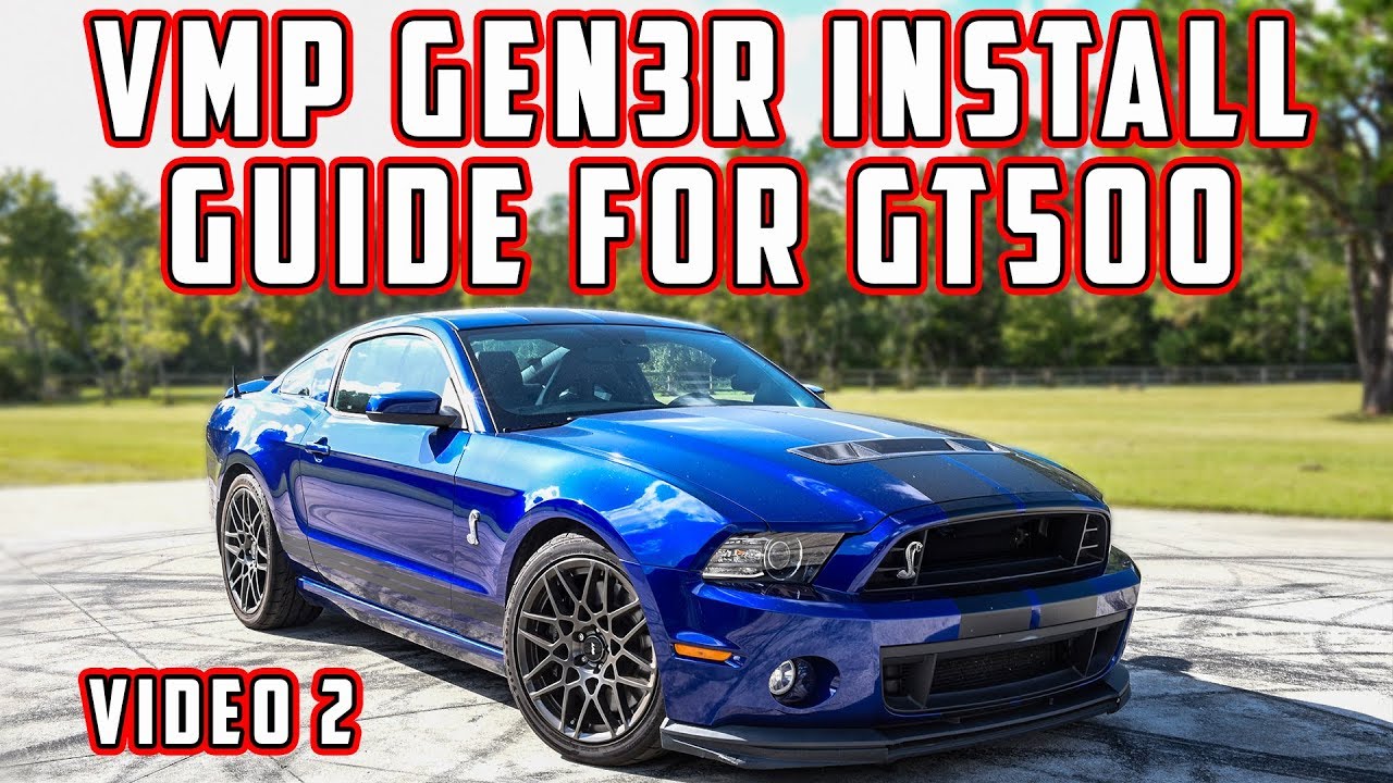 VMP Gen3R: How To Install Part 2: Supercharger Install