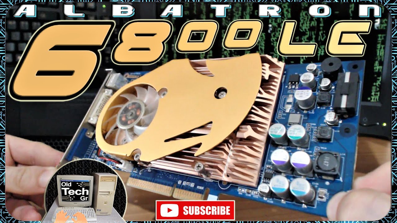 Albatron GeForce 6800 LE 128MB DDR 256bit AGP 8x GPU Graphics Card