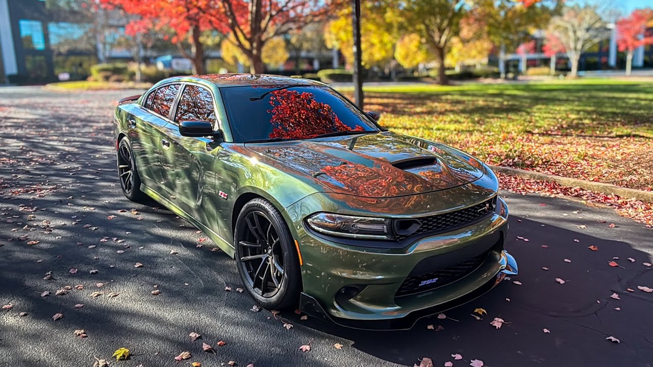DODGE CHARGER SCAT PACK 2021 ГОДА ВСТРЕЧАЕТСЯ В ПРАЗДНИЧНЫХ ДВИЖЕНИЯХ 🎄