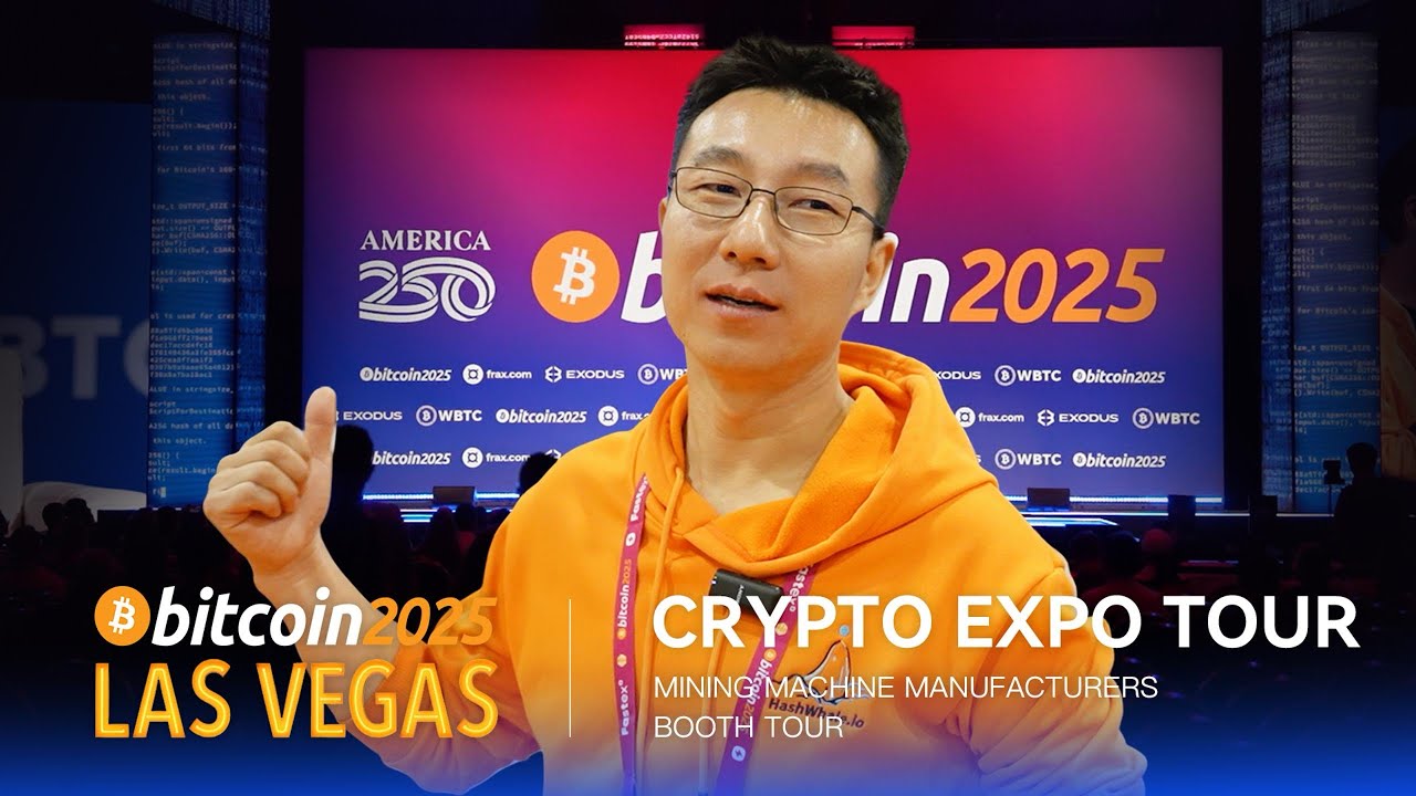 Crypto Expo Tour | Booth-Hopping with Our CEO at Bitcoin2025 Las Vegas