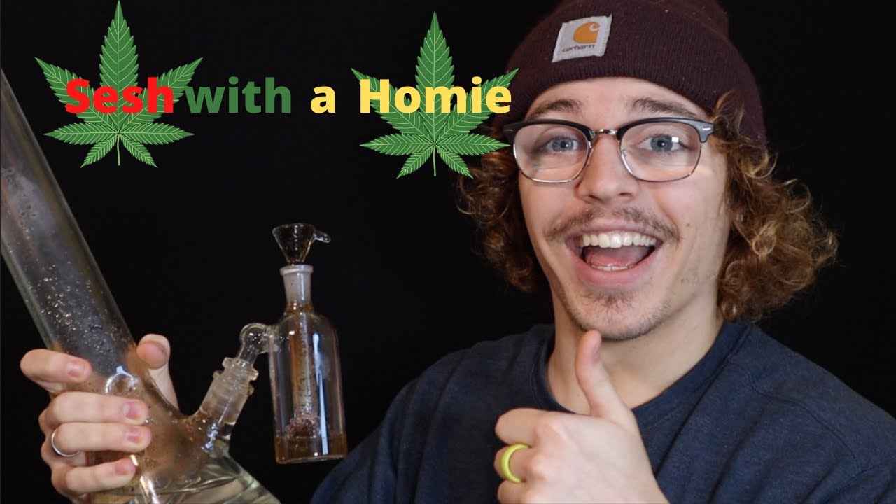 Wake and Bake Sesh with me: Homie Bong Rips