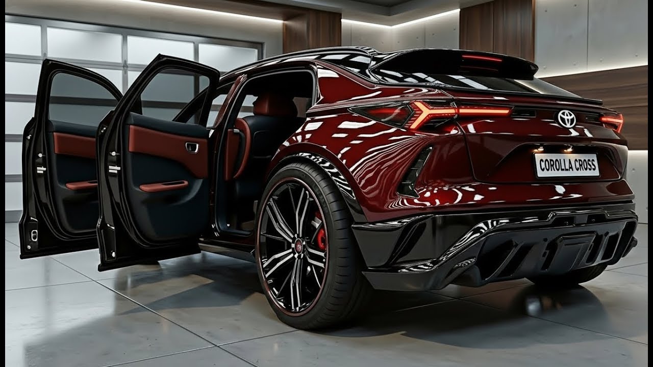 Совершенно новая Toyota Corolla Cross 2026 года! Она так сильно изменилась, что её едва можно узн...