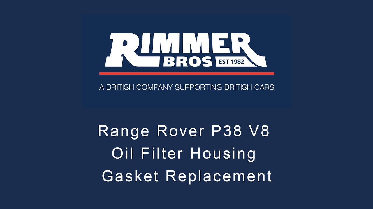 Range Rover P38 V8 Oil Filter Housing Gasket Replacement