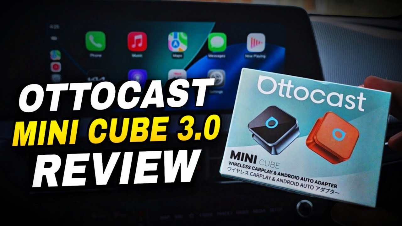 Мой новый любимый беспроводной адаптер для CarPlay и Android Auto! Обзор Ottocast Mini Cube 3.0.