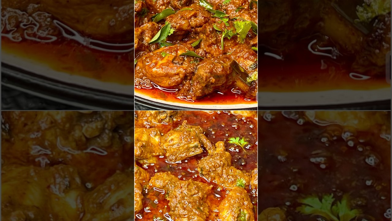 Hyderabadi Famous Bhuna Murgh Masala #hyderabadichickenmasala #chickenroast #bhunamurgh #chicken