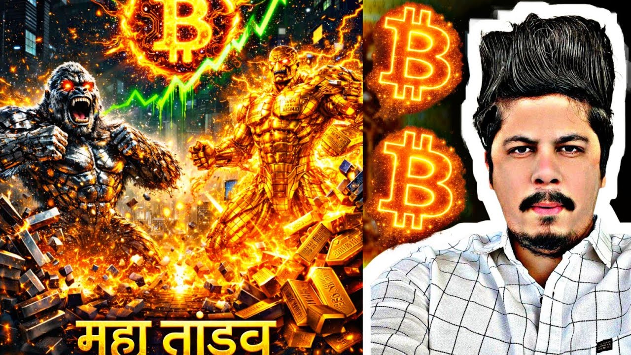 Gold चरम पर | Silver Demad High | Bitcoin महा तांडव Loading