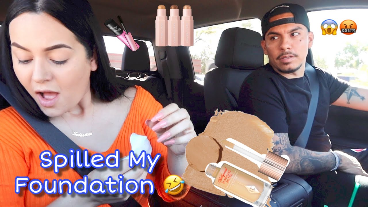 Doing My Makeup In His New Truck!!!