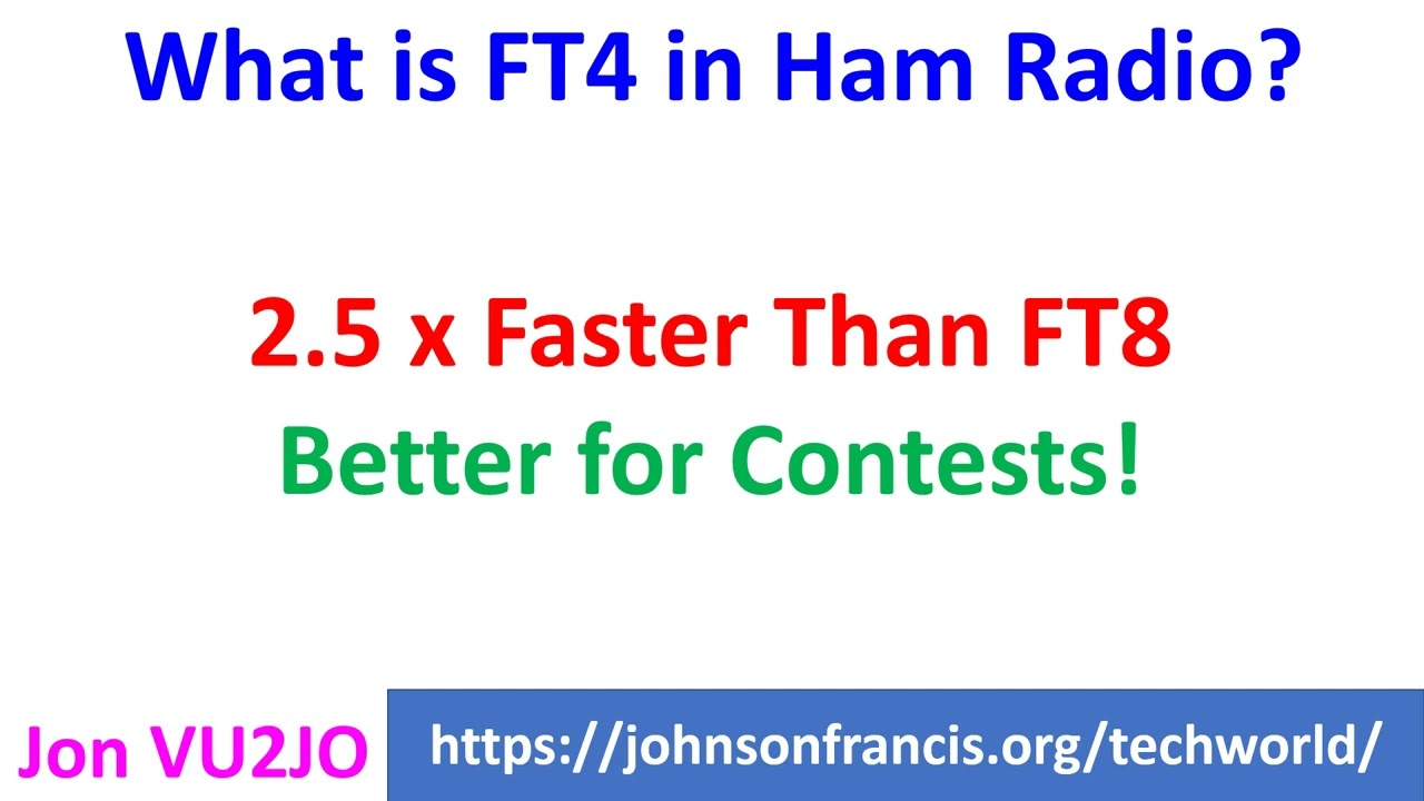 What is FT4 in Ham Radio?