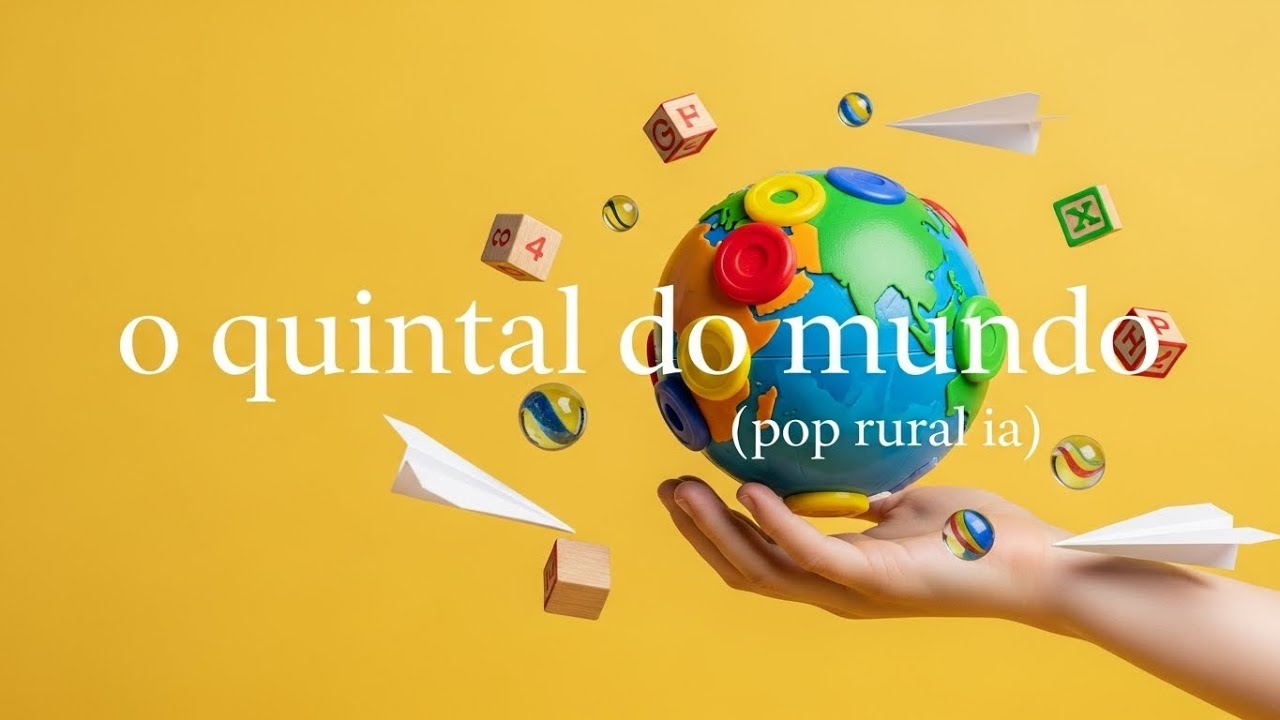 O Quintal do Mundo (Pop Rural & Visualizer) | Arte & Som#musica #musicapop #artedigital