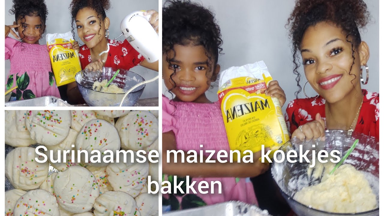 Lekker Surinaamse maizena koekjes bakken 😊😋😋🤤