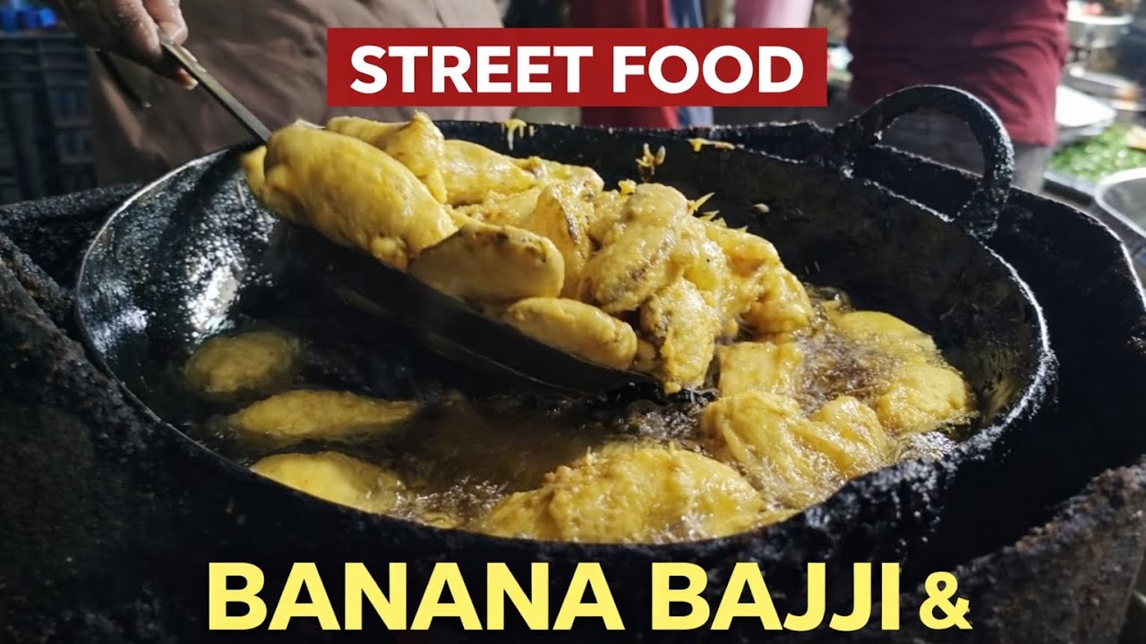 Delicious Roadside Bajji, Pakodi, Bread Bajji & Bonda | Indian Street Food | Mammu Vlogs