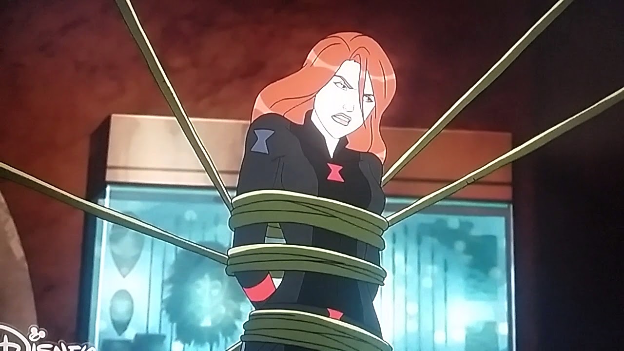 Avengers Secret Wars - Black Widow Tied Up