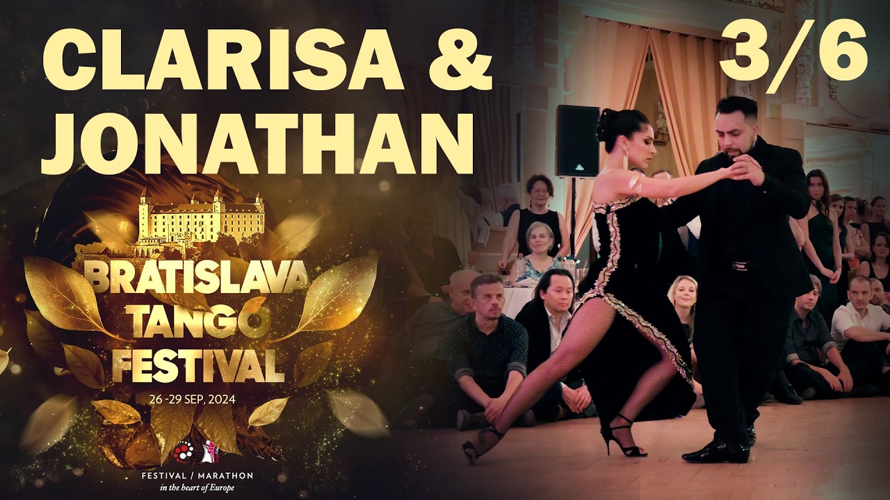 Jonathan Saavedra & Clarisa Aragon 3/6 @Bratislava Tango Festival 2024 - Los sueños, Piazzolla
