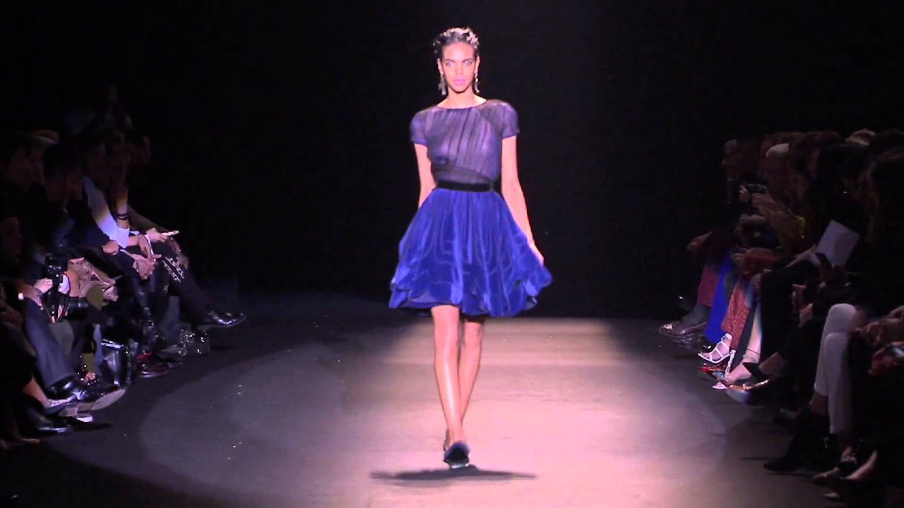 Alberta Ferretti Fashion Show Fall/Winter 2013